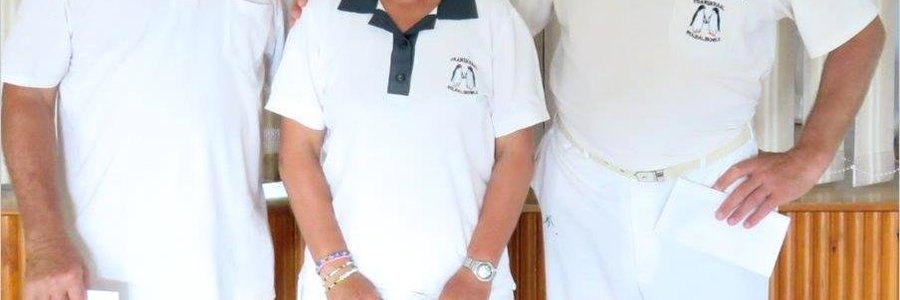 Wenners: vlnr: Sakkie van Zyl, Kim Breach en Michael Vermeulen.